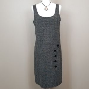 NWOT Tweed Shift Jumper Dress
